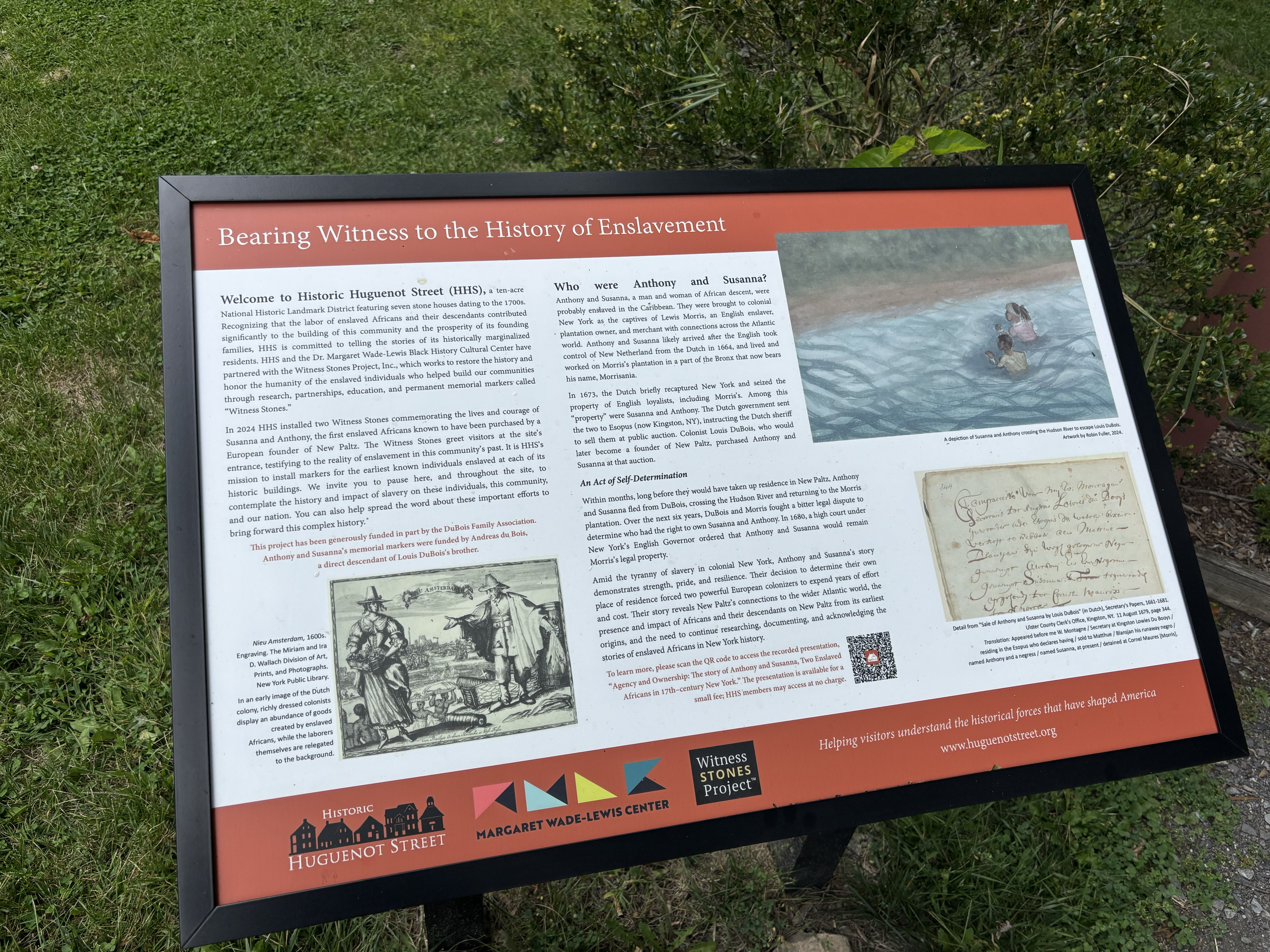 Signage for Historical Content