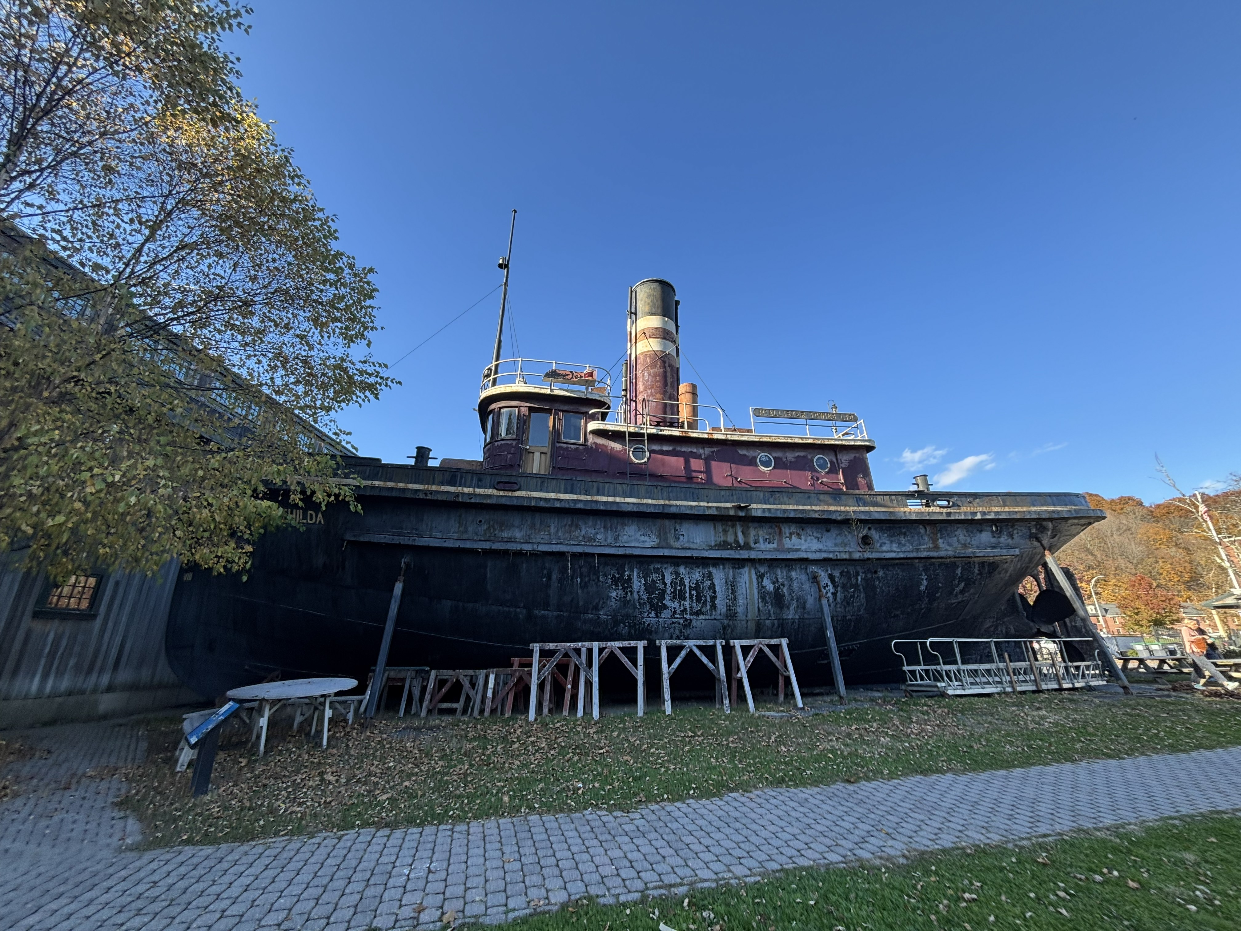 Outdoor Boat Exhibit
